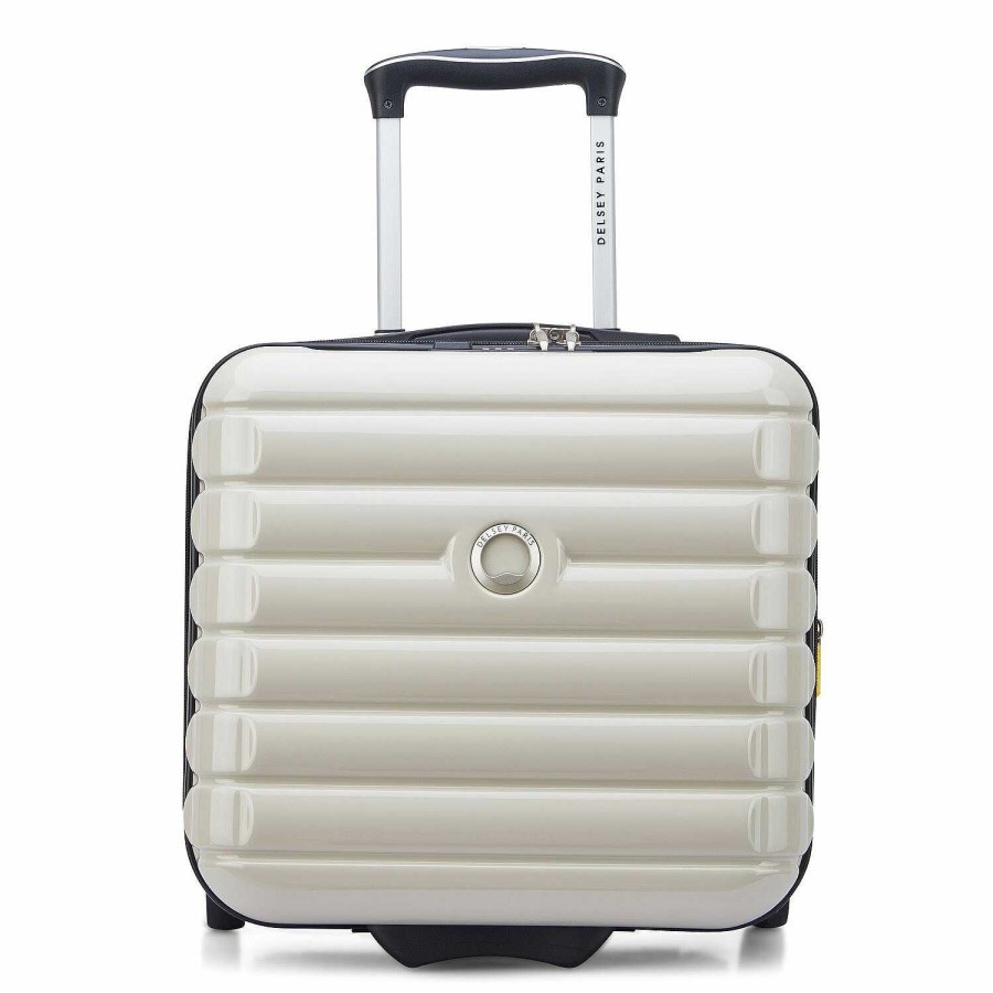 Travel Luggage Delsey Paris | Delsey Paris Shadow 5.0 4-Wheel Business Trolley 38 Cm Laptop Compartment With Expansion Fold