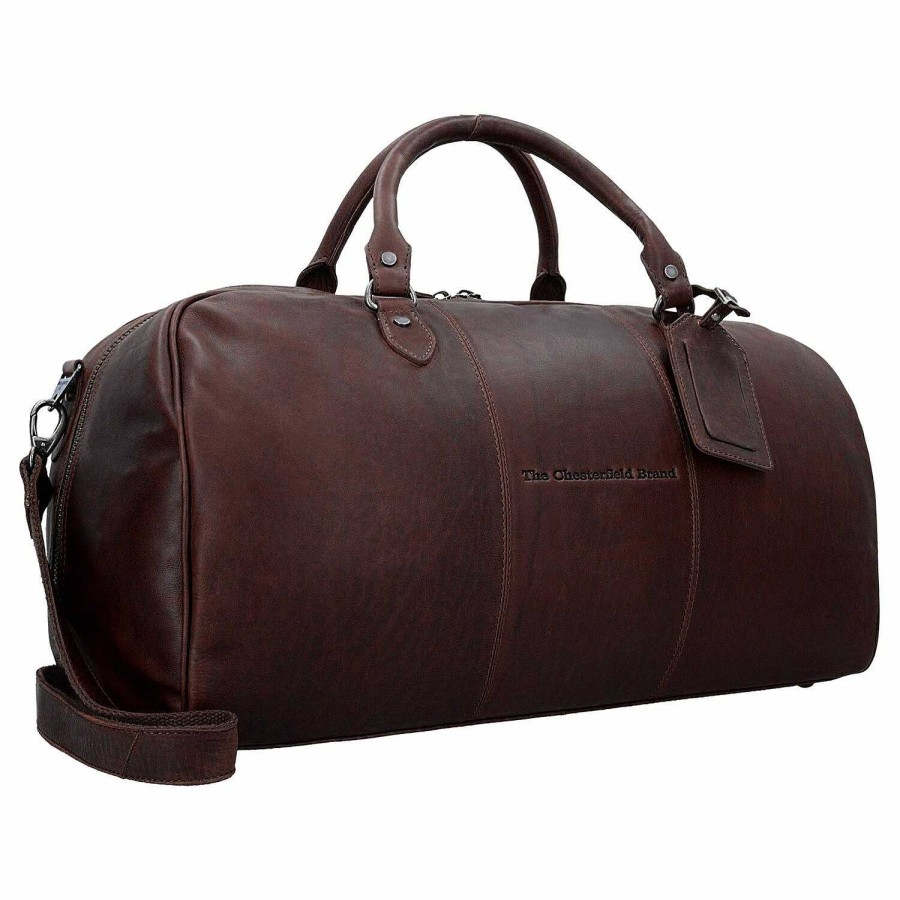 Travel Luggage The Chesterfield Brand | The Chesterfield Brand Wax Pull Up Weekender Travel Bag Leather 53 Cm