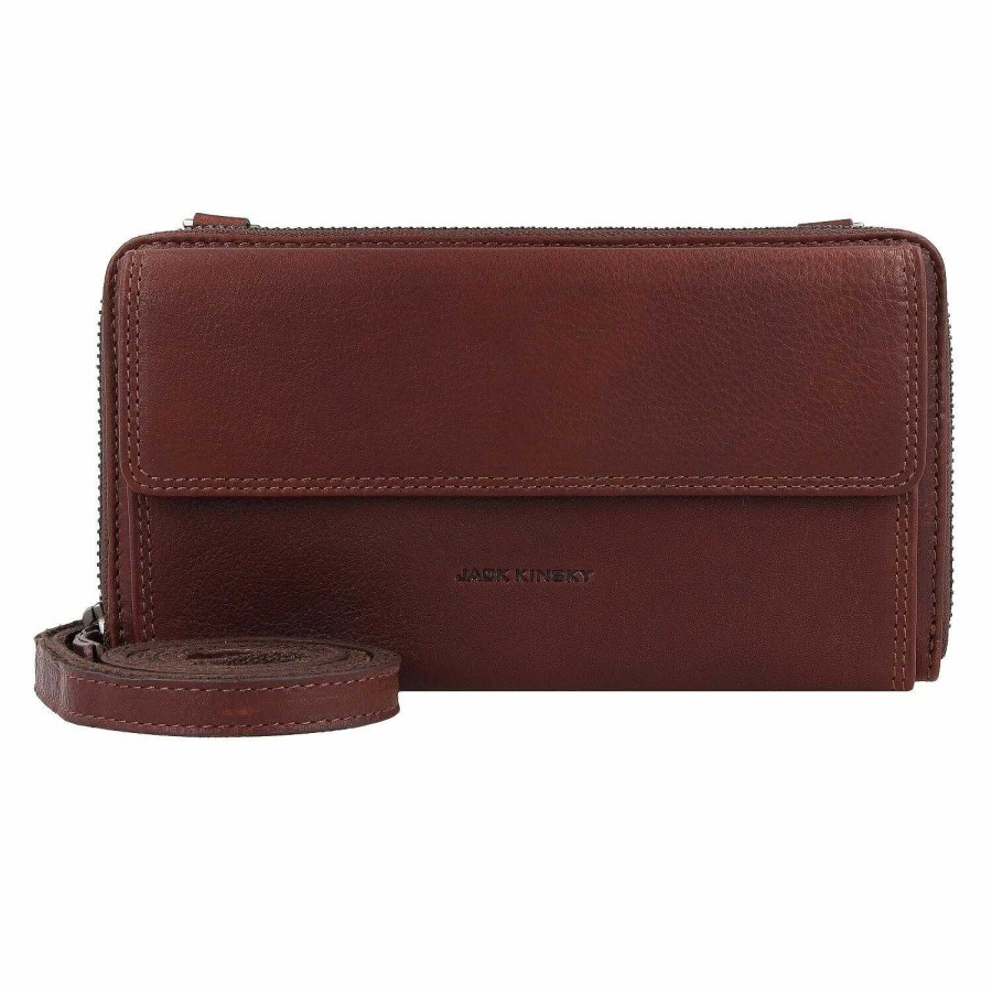 Bags Jack Kinsky | Jack Kinsky Clutch Wallet Leather 19 Cm