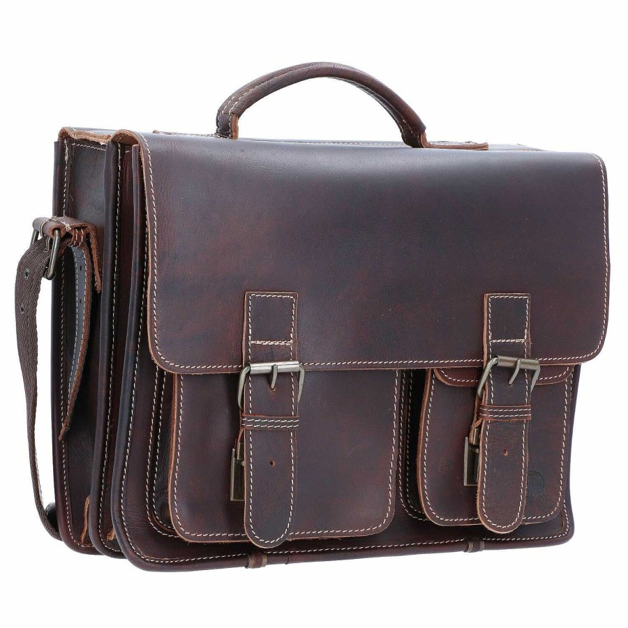 Business Greenburry | Greenburry Briefcase Leather 39 Cm