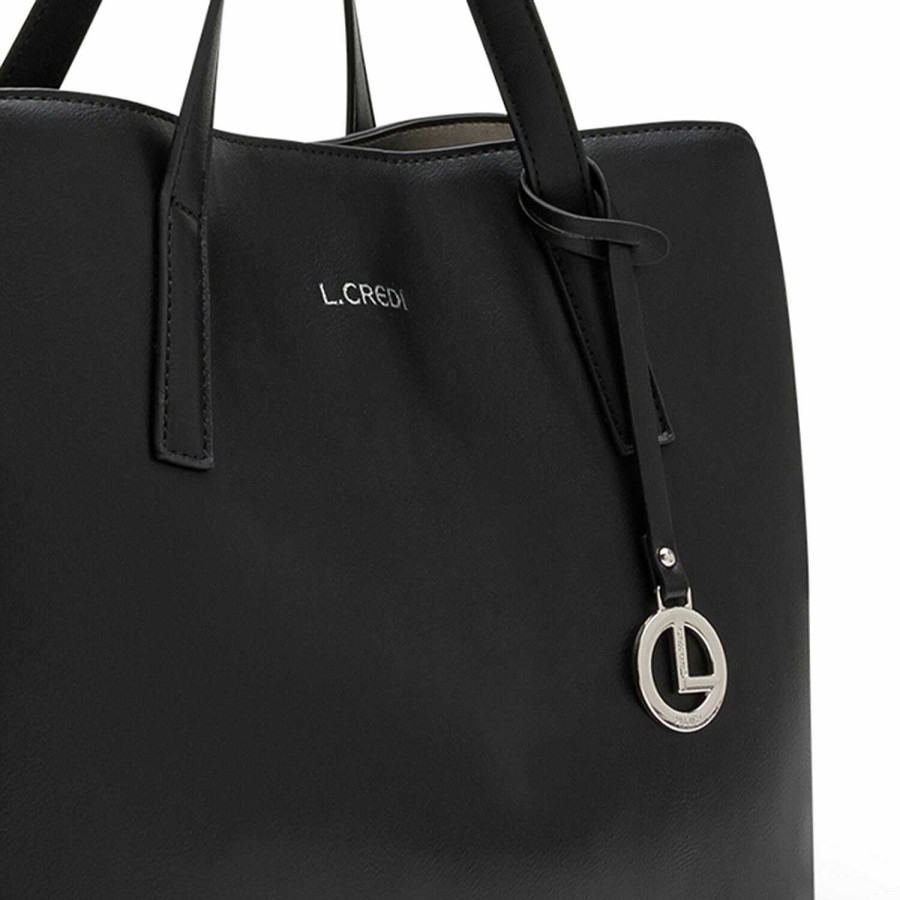 Bags L.Credi | L.Credi Milena Handbag 34 Cm