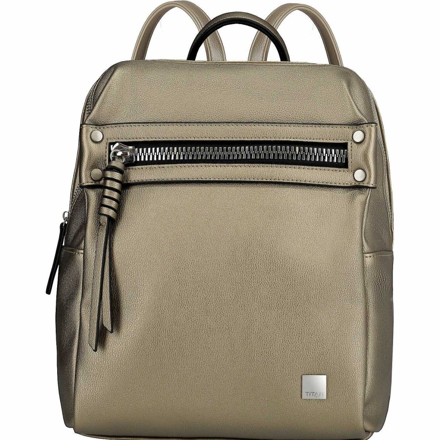 Backpacks Titan | Titan Spotlight Zip City Backpack 30 Cm