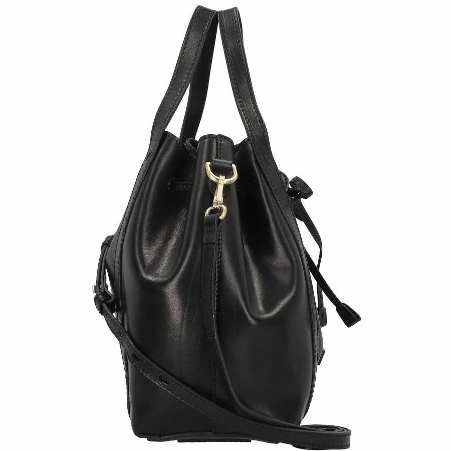 Bags The Bridge | The Bridge Vittoria Bucket Bag Leather 25 Cm