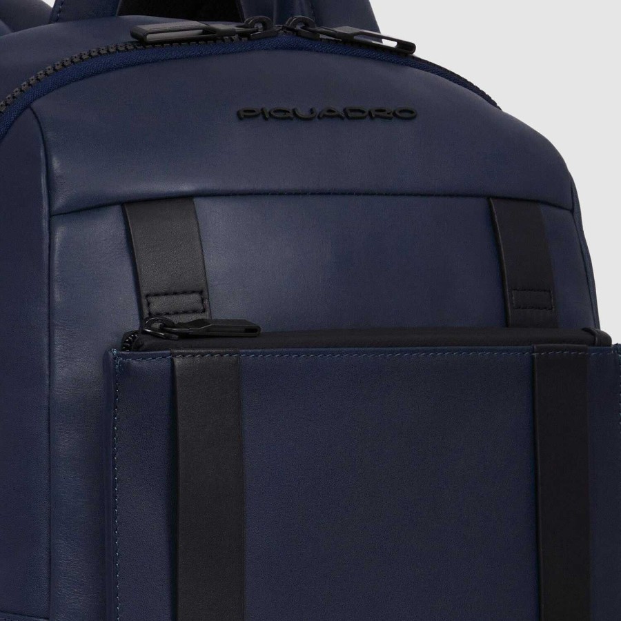 Backpacks Piquadro | Piquadro David Backpack Rfid Protection 35 Cm Laptop Compartment