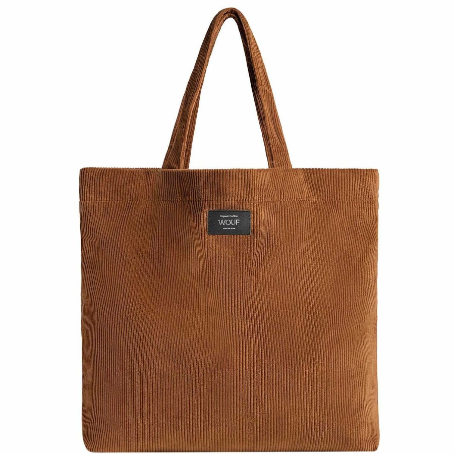 Bags Wouf | Wouf Corduroy Foldable Shopping Bag 40 Cm